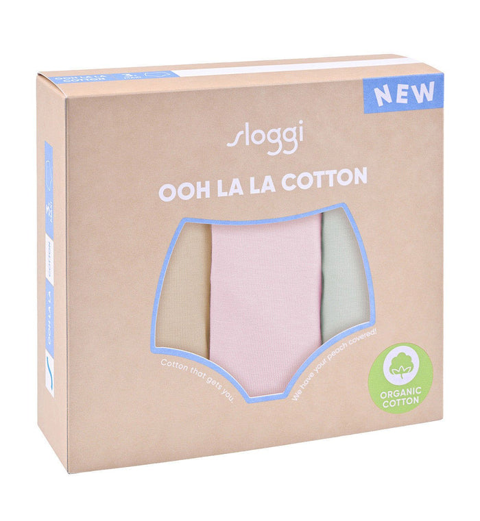 sloggi OOH LA LA COTTON MAXI - 3 PACK - MULTIPLE COLOURS 2