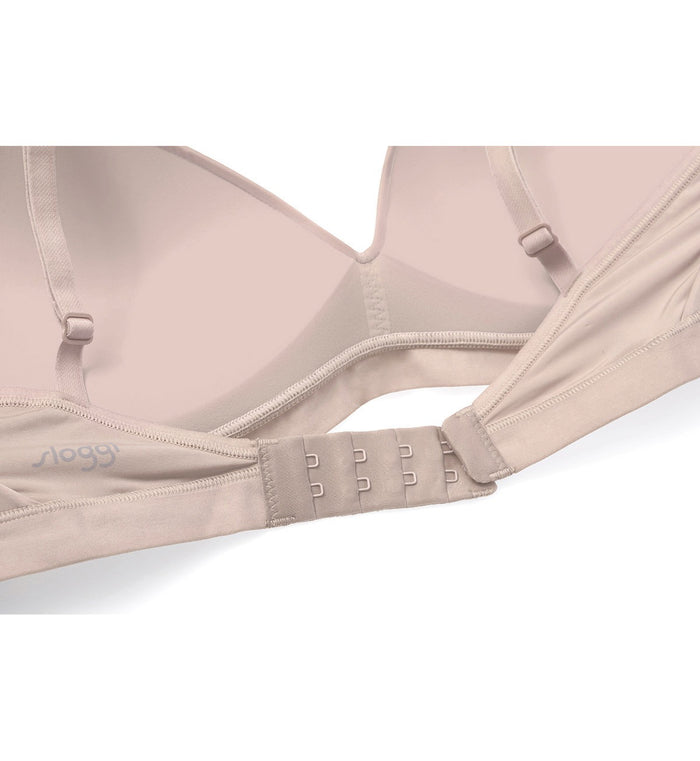 SLOGGI WOW COMFORT PUSH UP BRA - FOUNDATION NUDE