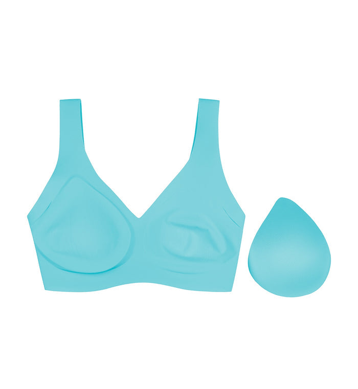 Sloggi Zero Feel 2.0 Bralette - BLEACHED TURQUOISE