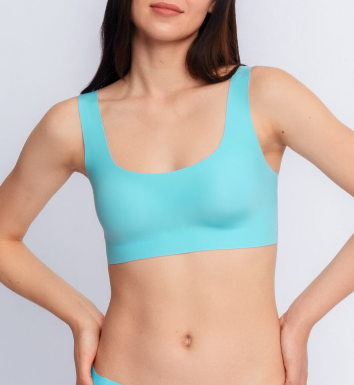 Sloggi Zero Feel 2.0 Top - BLEACHED TURQUOISE