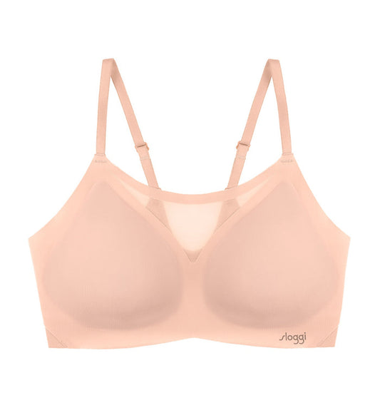 SLOGGI ZERO FEEL AIR BRALETTE - APRICOT