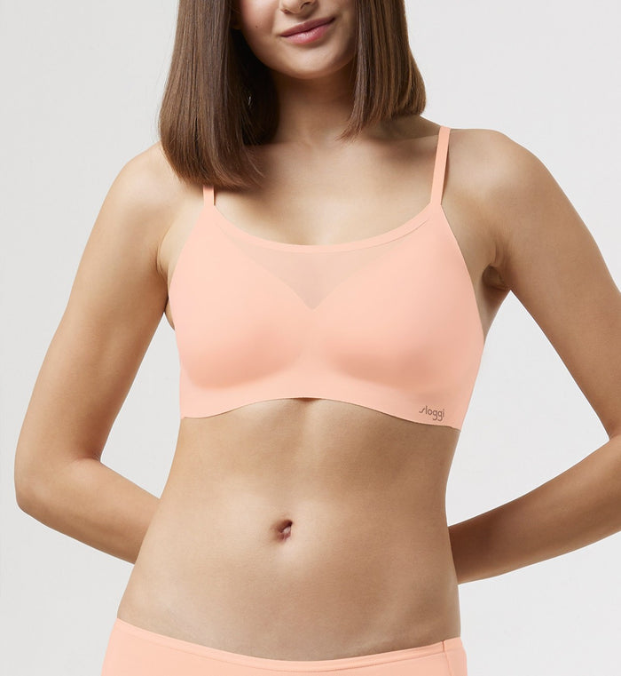 SLOGGI ZERO FEEL AIR BRALETTE - APRICOT