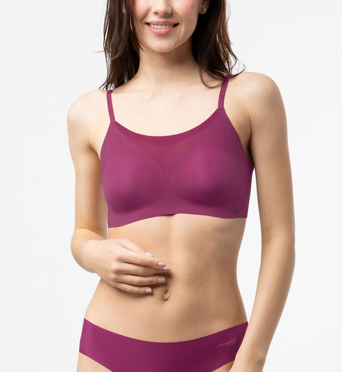 SLOGGI ZERO FEEL AIR BRALETTE - WINE
