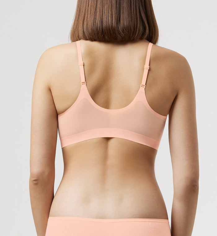 SLOGGI ZERO FEEL AIR BRALETTE - APRICOT