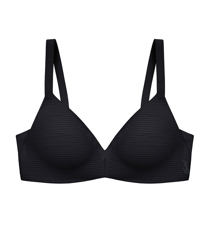 SLOGGI ZERO FEEL AIR PUSH UP BRA - BLACK