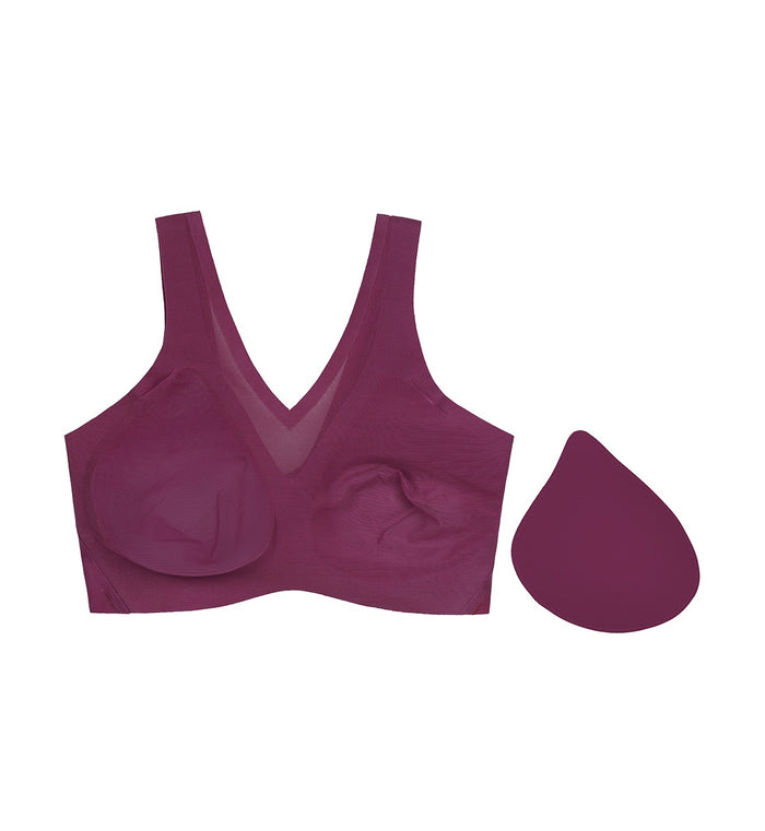 SLOGGI ZERO FEEL AIR TOP - WINE
