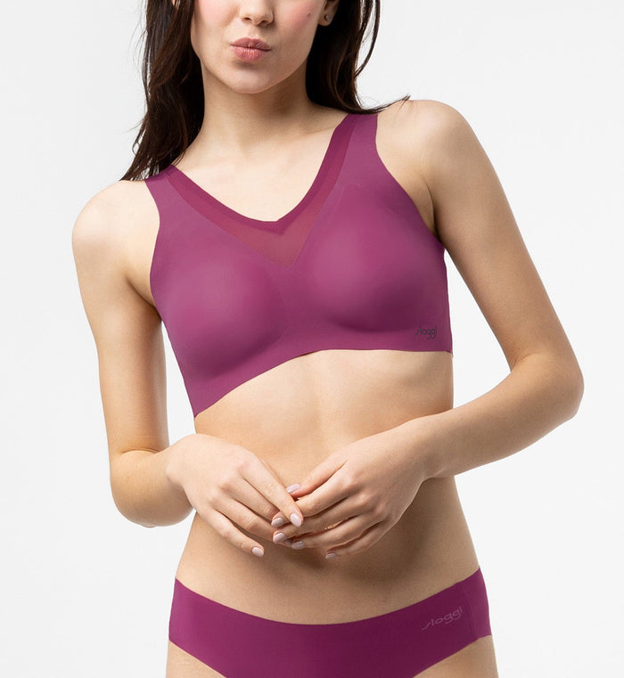 SLOGGI ZERO FEEL AIR TOP - WINE