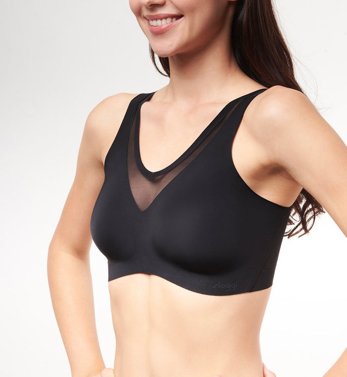SLOGGI ZERO FEEL AIR TOP - BLACK