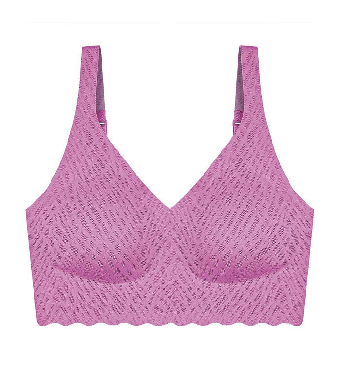 SLOGGI ZERO FEEL BLISS BRALETTE - LILA CLOVER