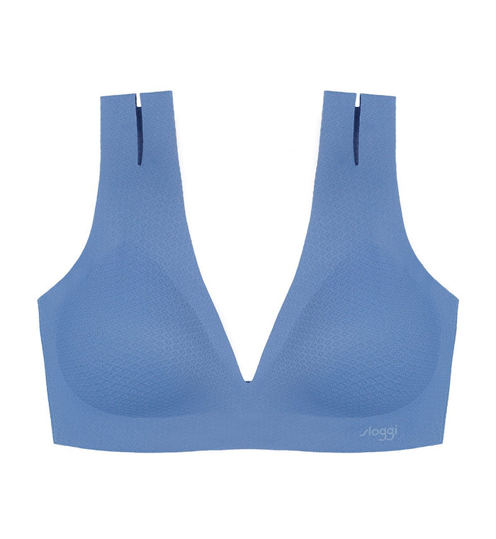 SLOGGI ZERO FEEL FLOW BRALETTE - REGATTA BLUE