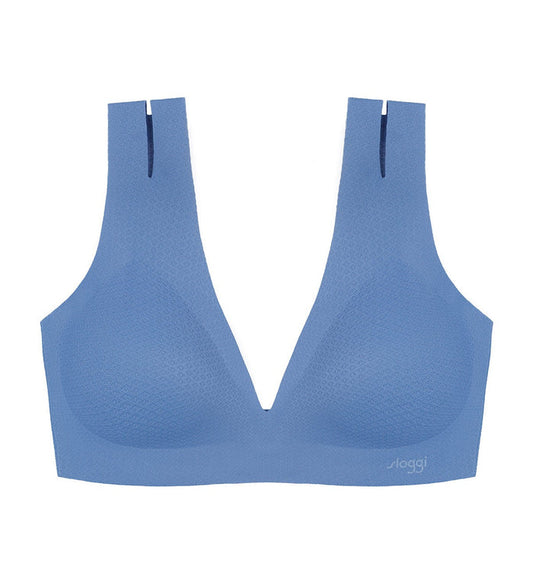 SLOGGI ZERO FEEL FLOW BRALETTE - REGATTA BLUE