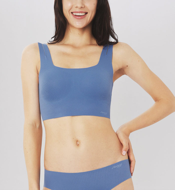 SLOGGI ZERO FEEL FLOW TOP - REGATTA BLUE
