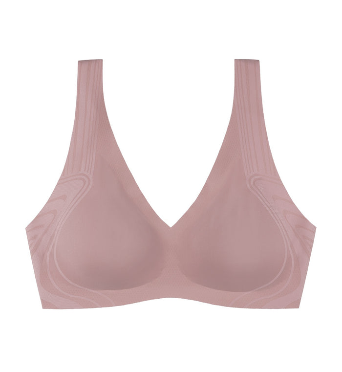 SLOGGI ZERO FEEL SOFT BRA - FOGGY MAUVE