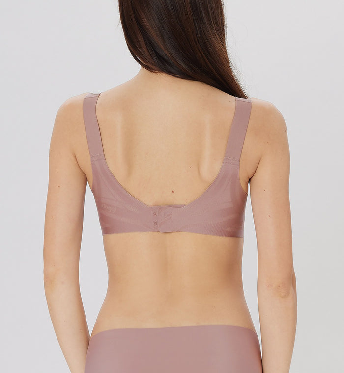 SLOGGI ZERO FEEL SOFT BRA - FOGGY MAUVE