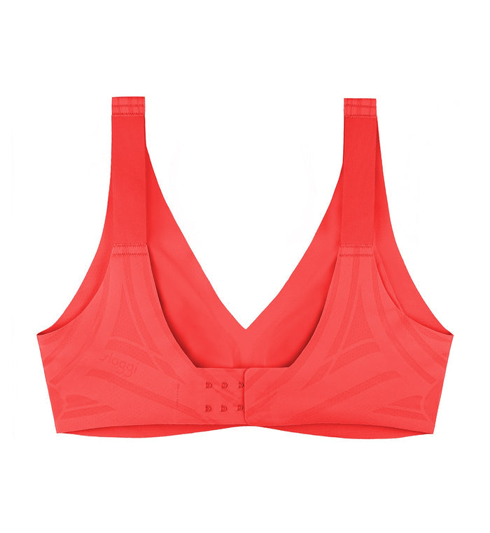 SLOGGI ZERO FEEL SOFT BRA - ROUGE