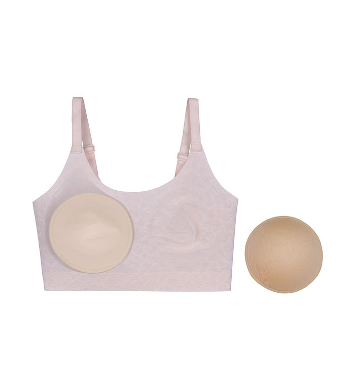 SLOGGI ZERO IN LACE TOP - SUGAR PINK