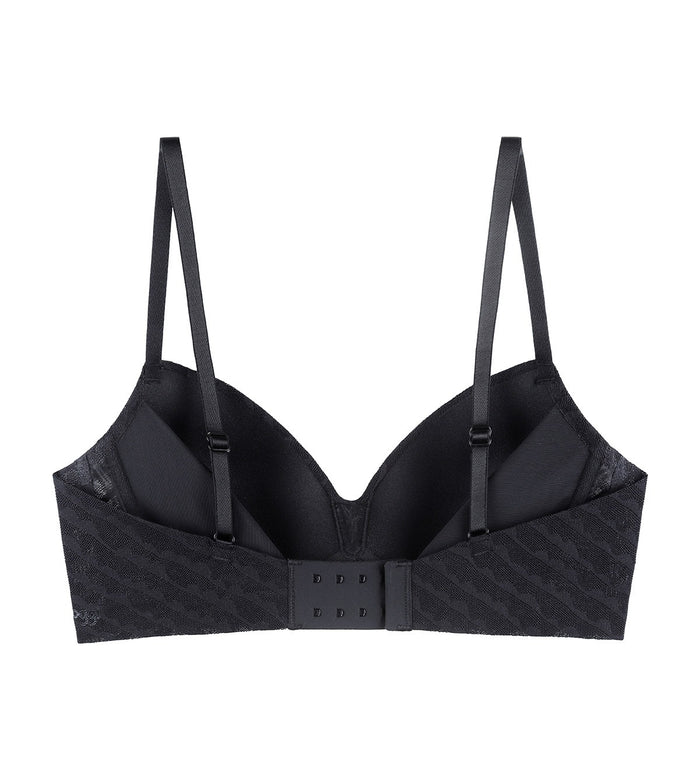 SLOGGI ZERO LACY BRA - BLACK