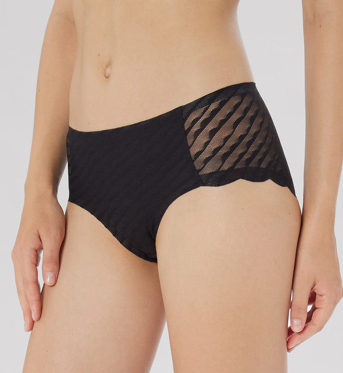 SLOGGI ZERO LACY HIPSTER - BLACK