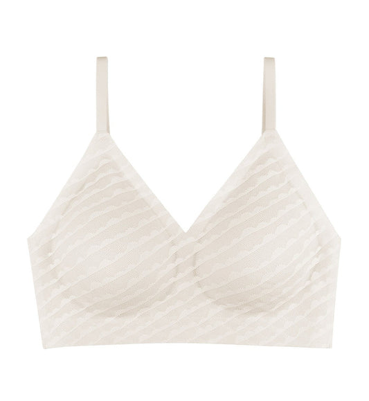SLOGGI ZERO LACY PUSH UP BRA - NATUREL