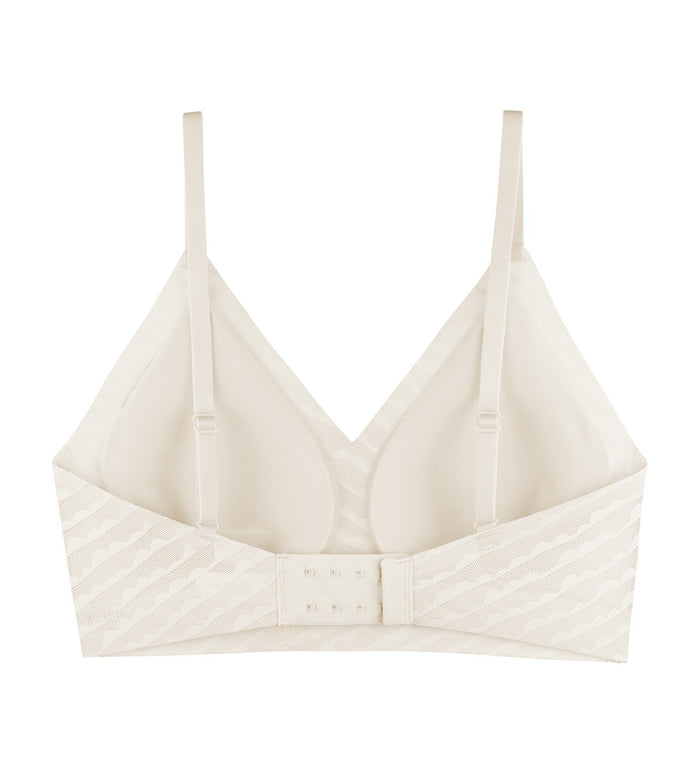 SLOGGI ZERO LACY PUSH UP BRA - NATUREL