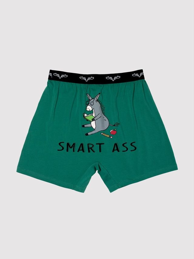 Smart Ass — Men's Boxers - Millie + Moose