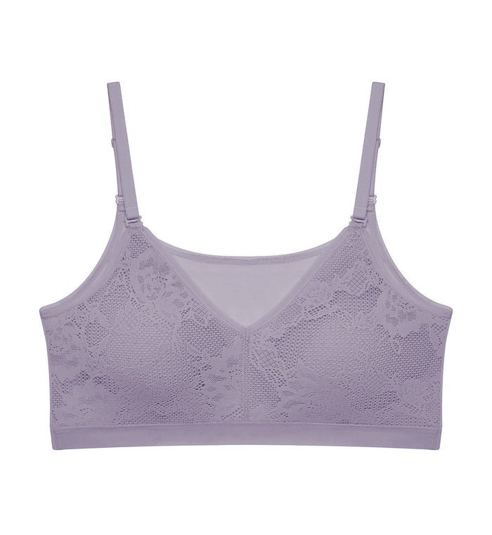 SMART DECO NON-WIRED PADDED BRALETTE - MORANDI GREY
