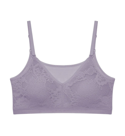 SMART DECO NON-WIRED PADDED BRALETTE - MORANDI GREY