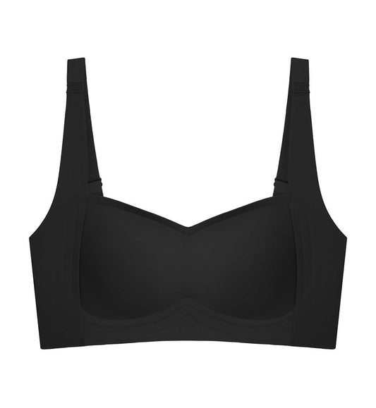Smooth Infinity Non-Wired Padded Bra - BLACK