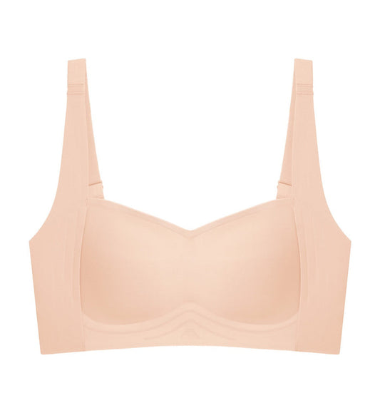 Smooth Infinity Non-Wired Padded Bra - SOFT PRALINE
