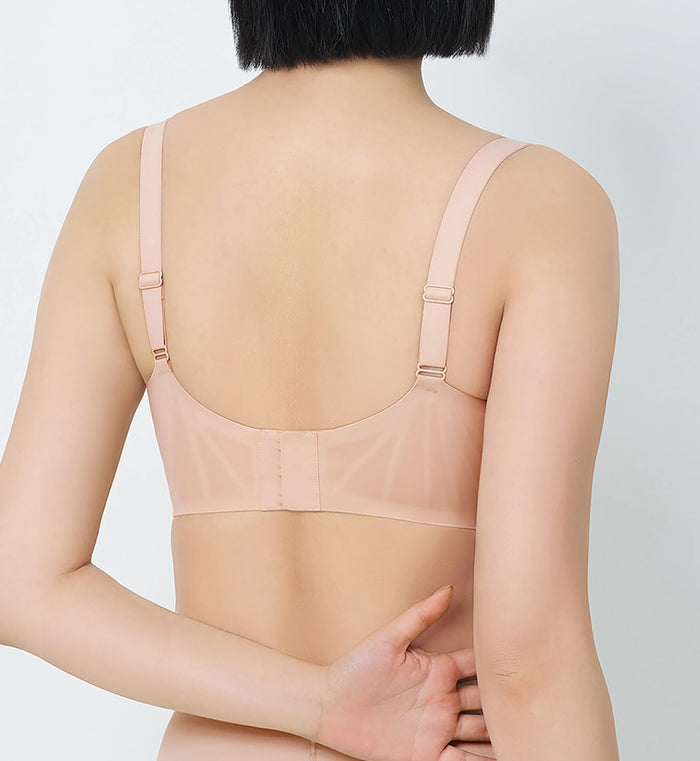 Smooth Infinity Non-Wired Padded Bra - SOFT PRALINE