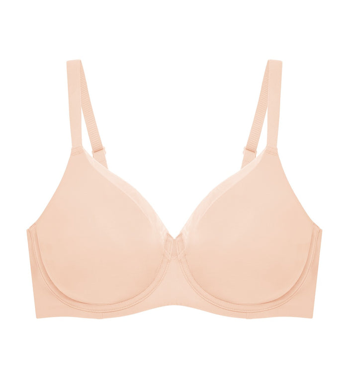 Smooth Infinity Wired Padded Bra - SOFT PRALINE