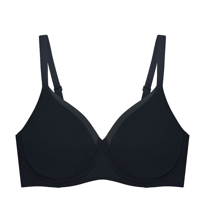 Smooth Infinity Wired Padded Bra - BLACK