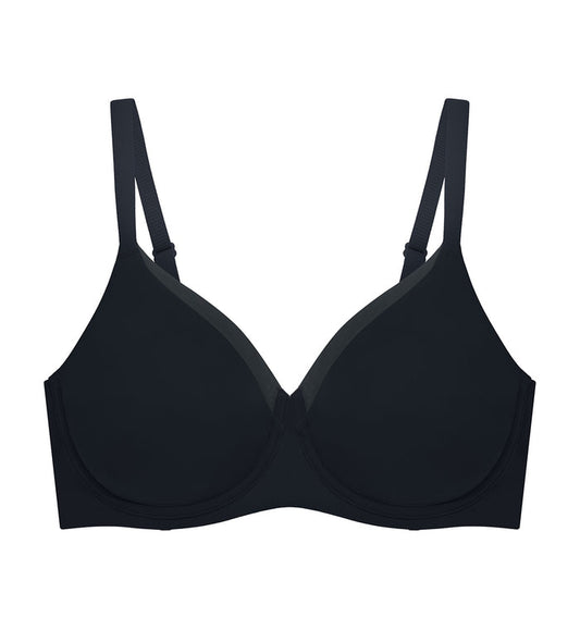 Smooth Infinity Wired Padded Bra - BLACK