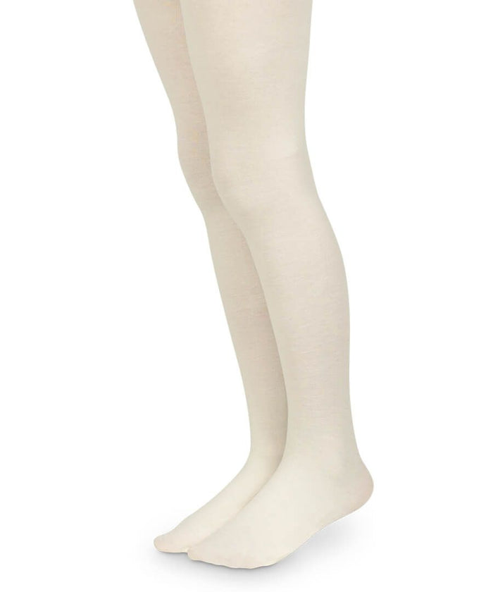 cream tights for girls