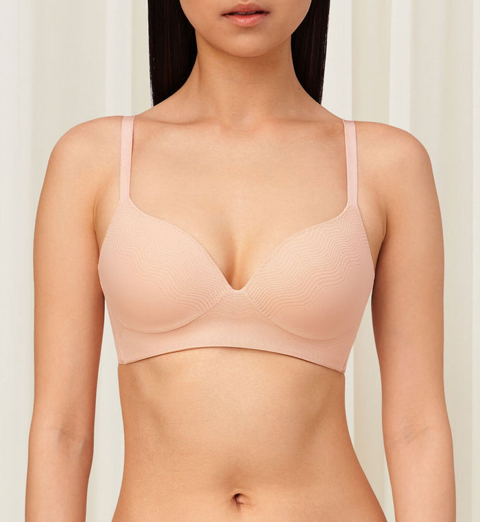 SMOOTH SENSATION MAGIC PADDED BRA - FIG PINK