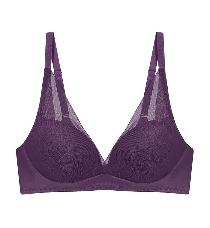 SMOOTH SENSATION MAGIC PUSH UP DEEP V BRA - BLACKCURRANT JUICE