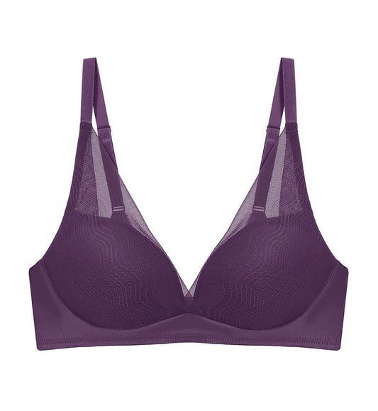 SMOOTH SENSATION MAGIC PUSH UP DEEP V BRA - BLACKCURRANT JUICE