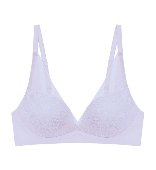 Smooth Sensation Magic Push Up Deep V Bra - MISTY LILAC