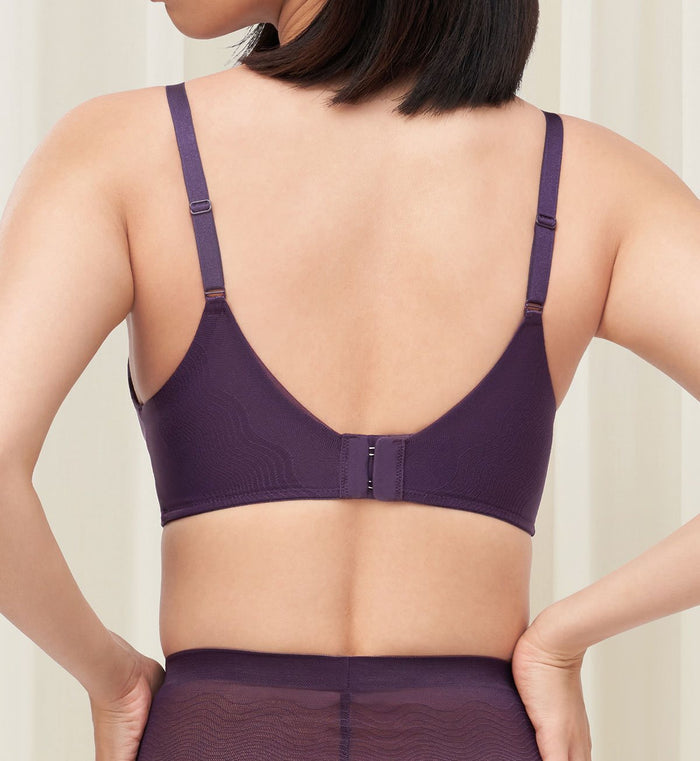 SMOOTH SENSATION MAGIC PUSH UP DEEP V BRA - BLACKCURRANT JUICE
