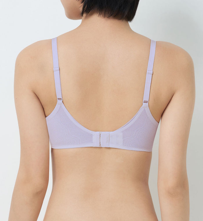 Smooth Sensation Magic Push Up Deep V Bra - MISTY LILAC