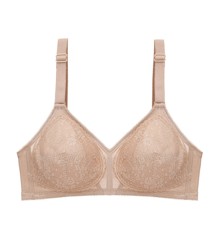 SOLFEGE NON WIRED PADDED BRA - CINNAMON