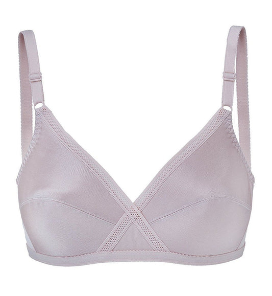 SOLFEGE NON WIRED PADDED BRA - FIG PINK