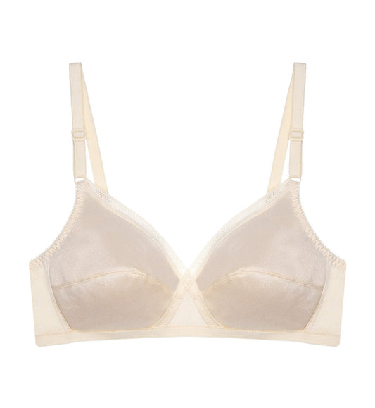 SOLFEGE NON WIRED PADDED BRA - FRESH POWDER