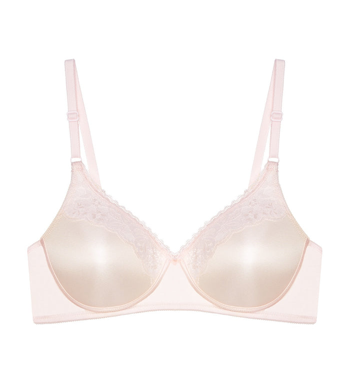 SOLFEGE NON WIRED PADDED BRA - PEARL