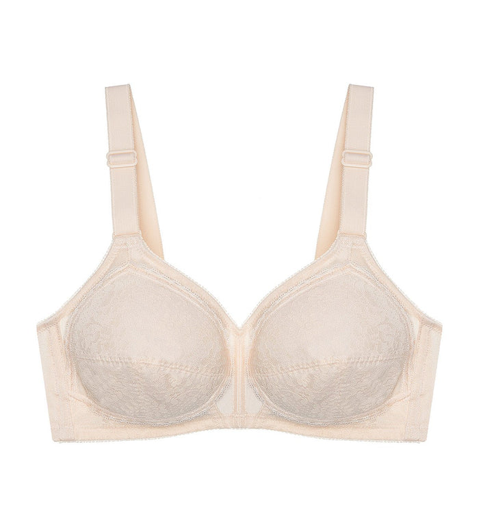 SOLFEGE NON WIRED PADDED BRA - FRESH POWDER