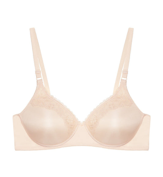 SOLFEGE NON WIRED PADDED BRA - FRESH POWDER