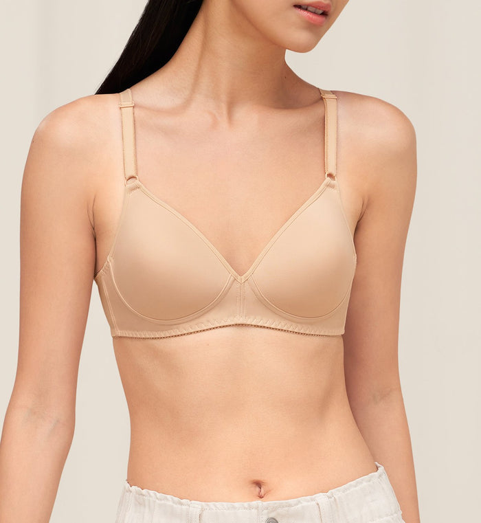 SOLFEGE NON WIRED PADDED BRA - TEINT