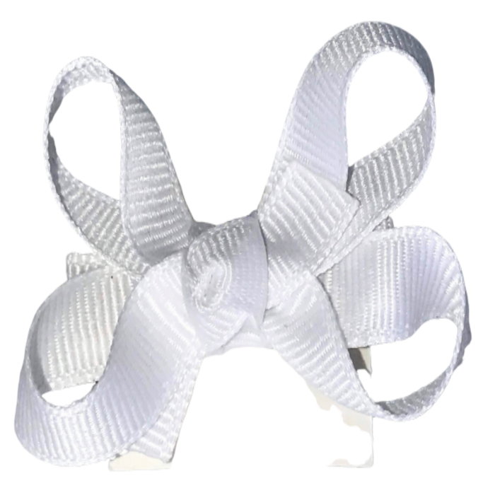 white bow