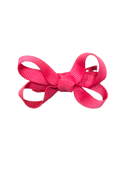 hot pink bow