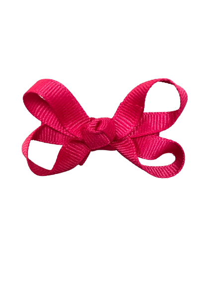 dark pink bow